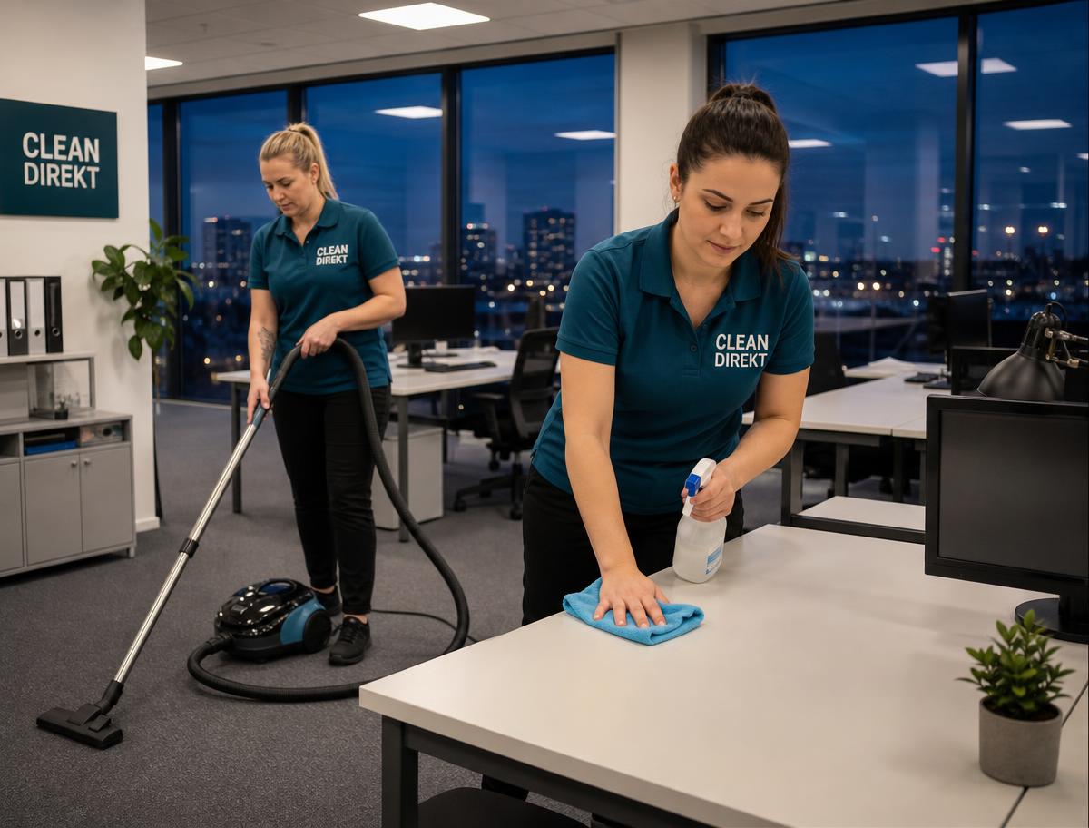 Kontors- & lokalvård i Norrköping utförd av Clean Direkt
